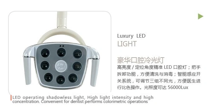 High Quality Multifunctional with LED Light Luxury Dental Chair