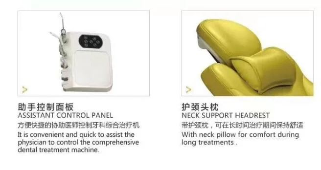 High Quality Multifunctional with LED Light Luxury Dental Chair